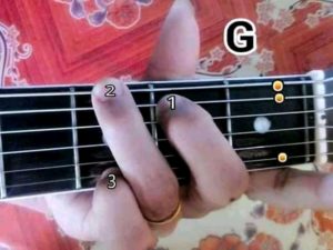 kunci gitar G